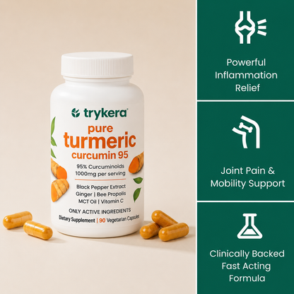 Turmeric Curcumin Capsules (1,000mg)