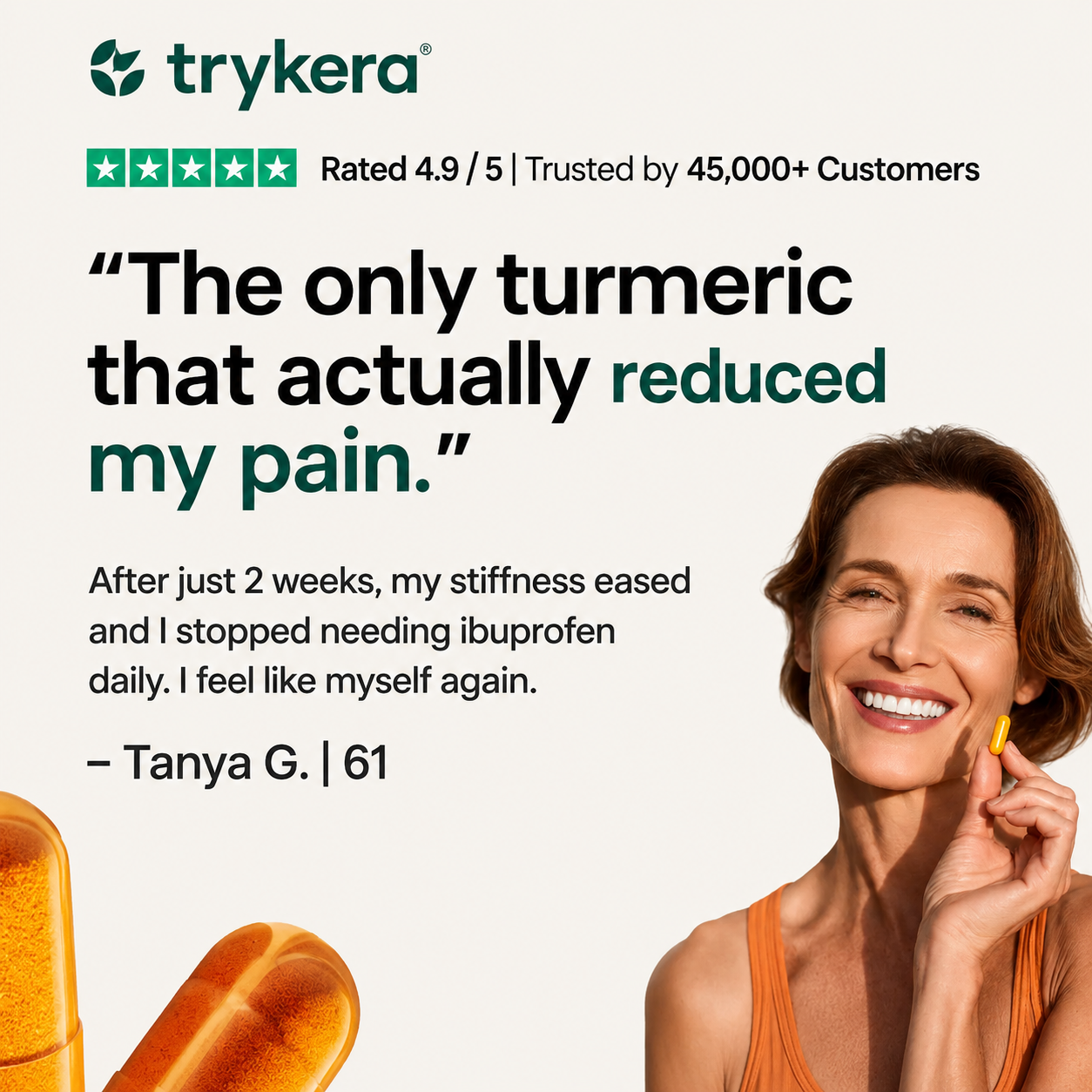 Turmeric Curcumin Capsules (1,000mg)